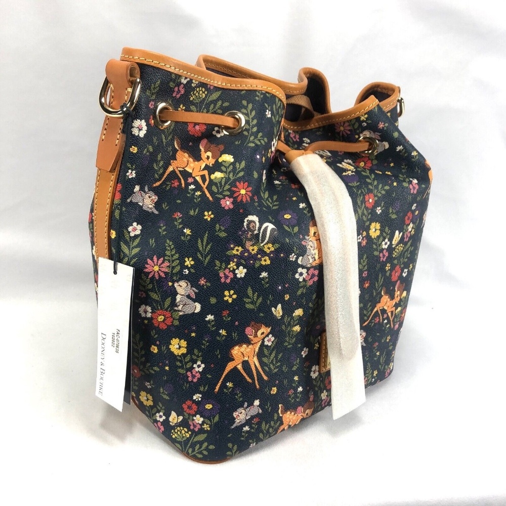 Disney Dooney & Bourke 2023 BAMBI Thumper Drawstring Bag Purse (A) - NEW - Picture 2 of 4